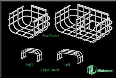 Republic of Korea Army K9 SPH Light Guard & Basket